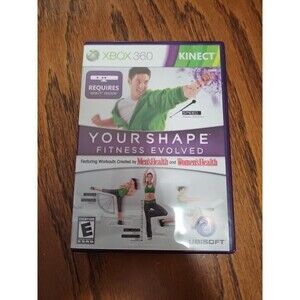 Your Shape: Fitness Evolved (Microsoft Xbox 360 Kinect, 2010) Disc with Manual